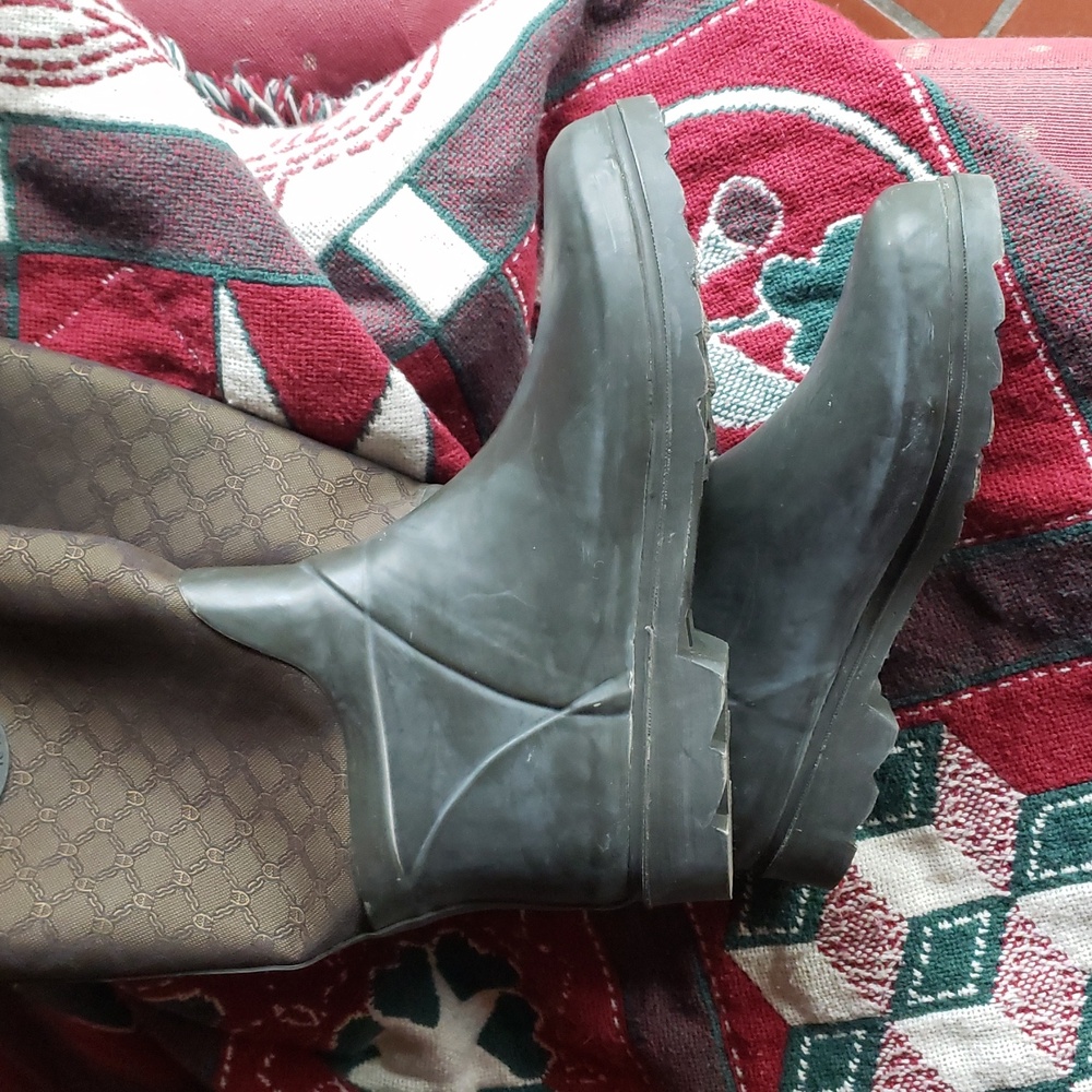 ETIENNE AIGNER E-Wakely Rain Boots / Wellingtons - Designer - 10M - GVC - Picture 6 of 13